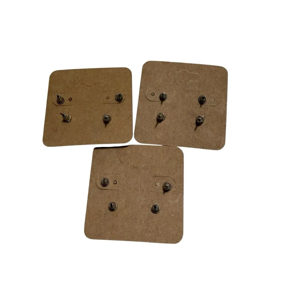 Children’s Earrings  Hypoallergenic  6 Pair Set  Elephant  Ladybug